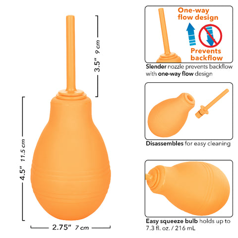 Cheeky One-Way Flow Douche Orange 7.3 fl oz 216 mL Douches