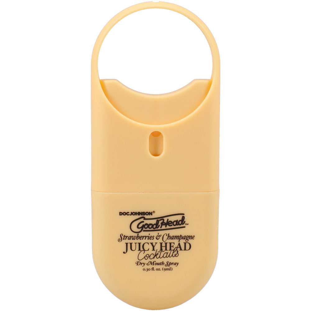 GoodHead Juicy Head (Strawberry Champagne) Travel-Size Dry Mouth Spray > Lube > Oral Gels & Sprays