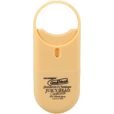 GoodHead Juicy Head (Strawberry Champagne) Travel-Size Dry Mouth Spray Oral Gels & Sprays