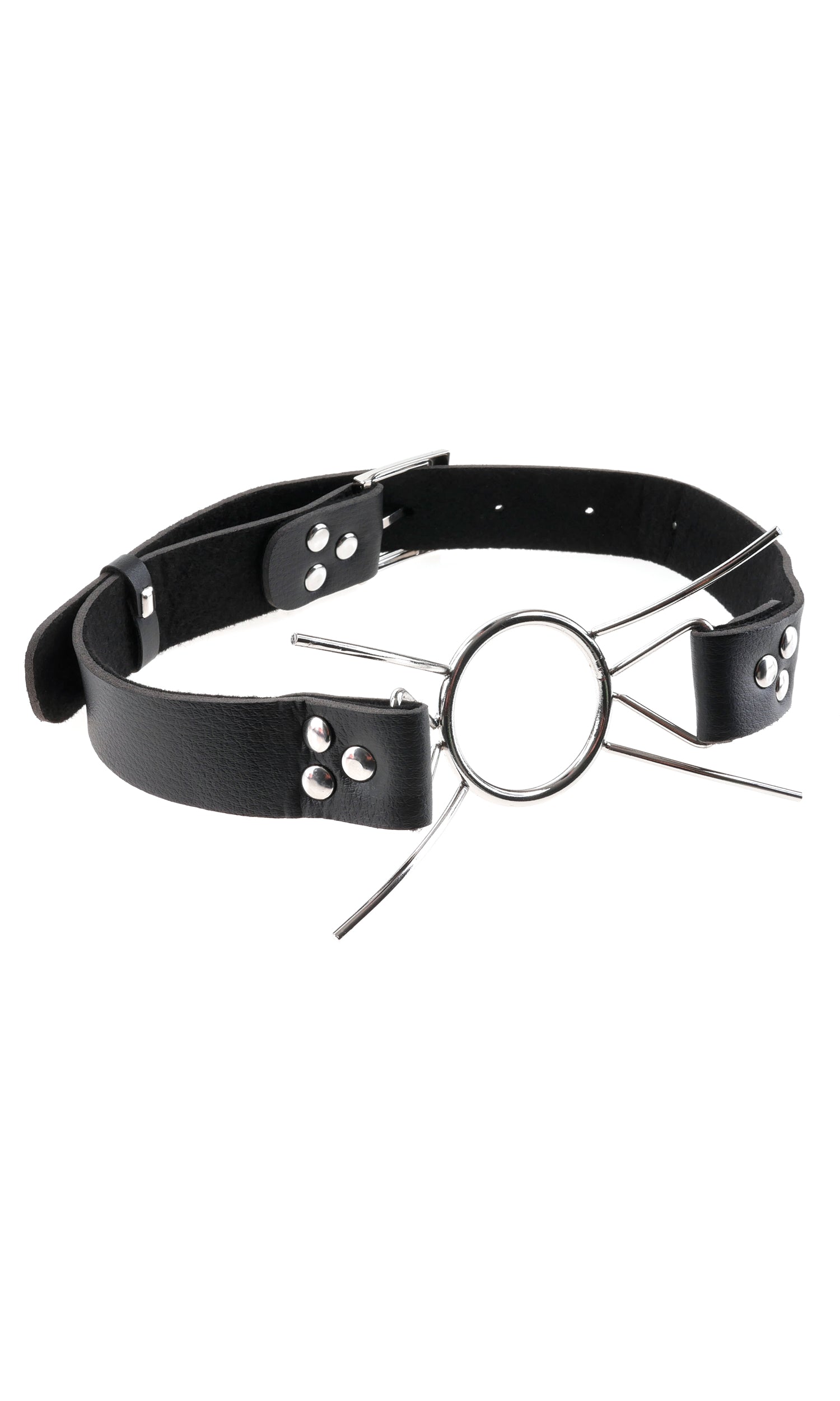 Fetish Fantasy Extreme Spider Gag – Steel Ring Wide-Open Gag