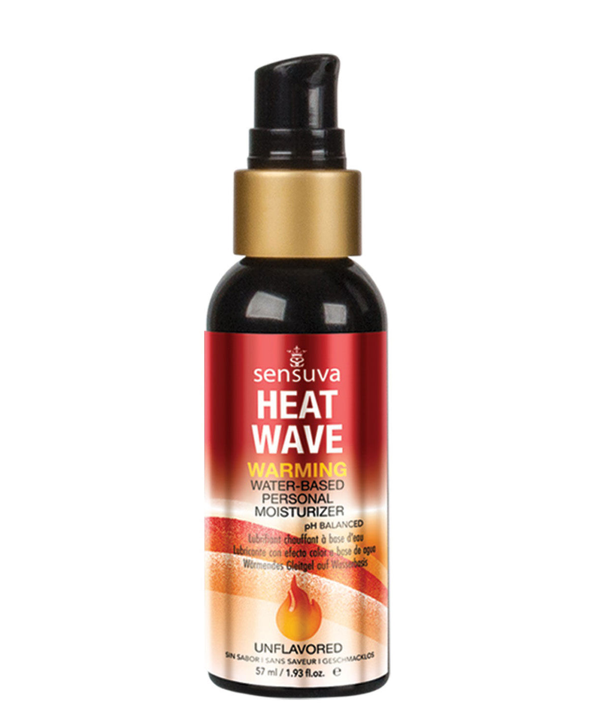 Sensuva Heat Wave Natural Water-Based Warming Lubricant (2 oz) – Personal Lubricant Default Title > Lube > Water Based