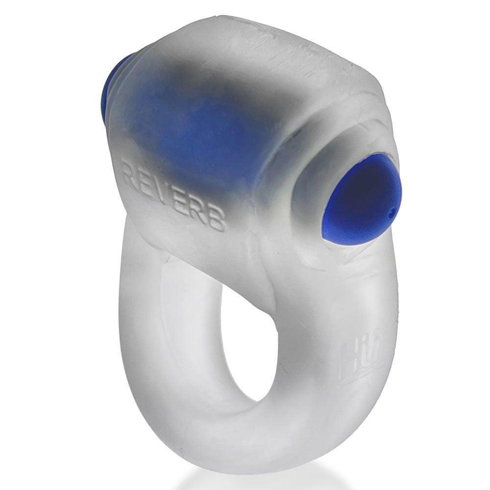 Revring Tar Ice Vibrating Cockring for Comfortable Play Clear Cock Rings Vibrating
