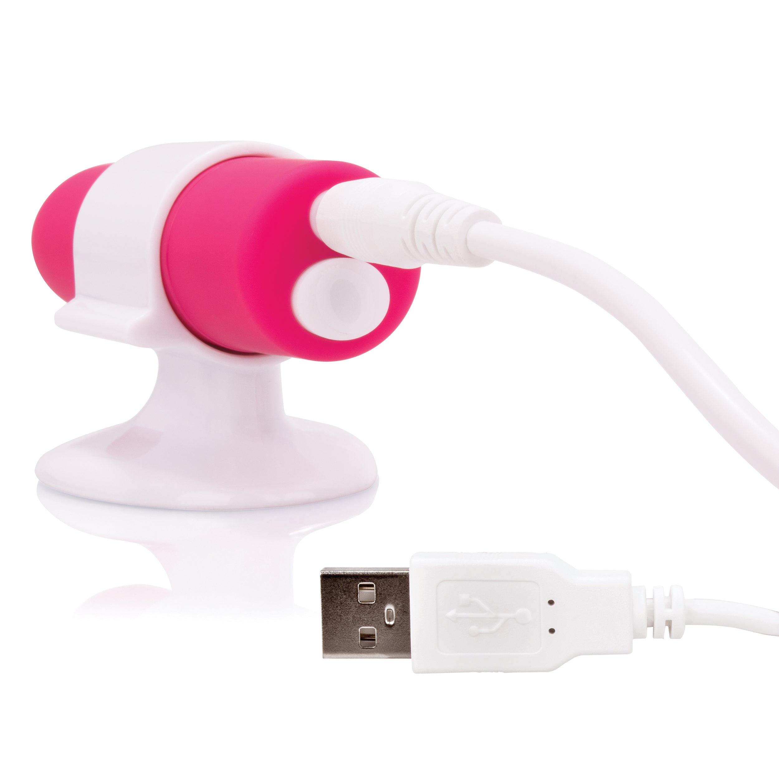 Charged Positive Rechargeable Bullet Vibrator with Strawberry Flavor BULLETS