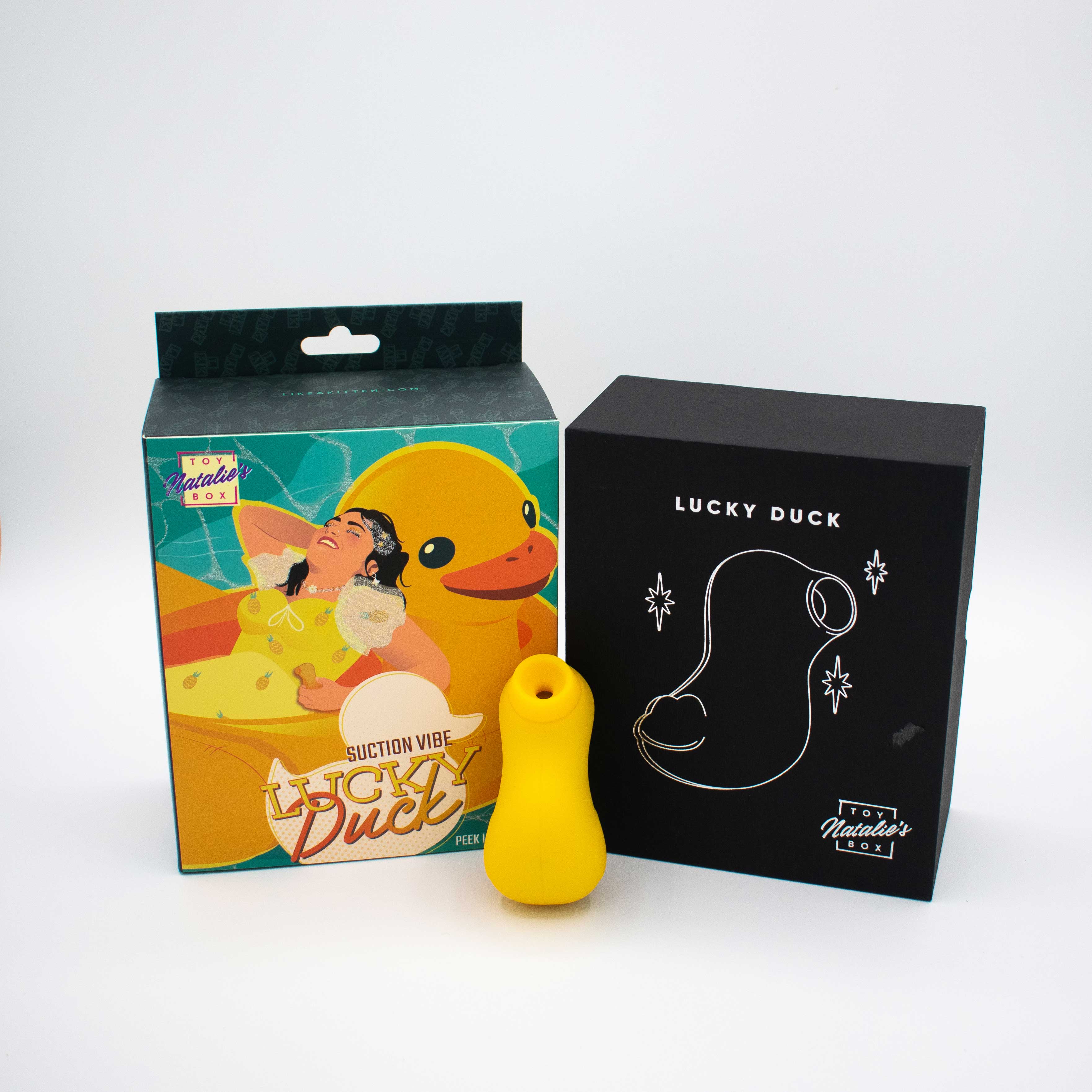 Lucky Duck Suction Stimulator for Clitoral and Nipple Play AIR PULSATION