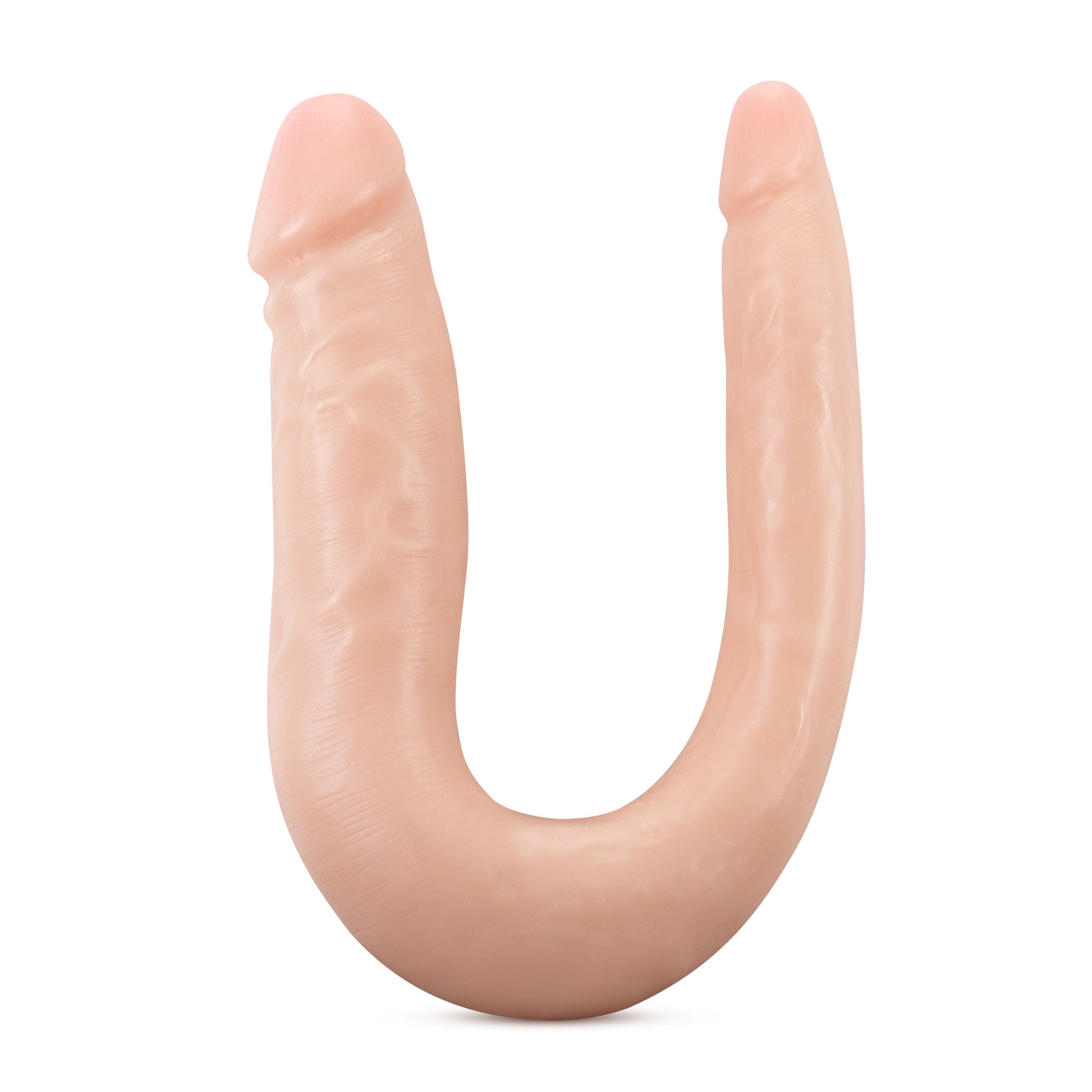 Dr. Skin Mini Double Dong (Vanilla) – Soft Double Penetration Toy Double Dongs