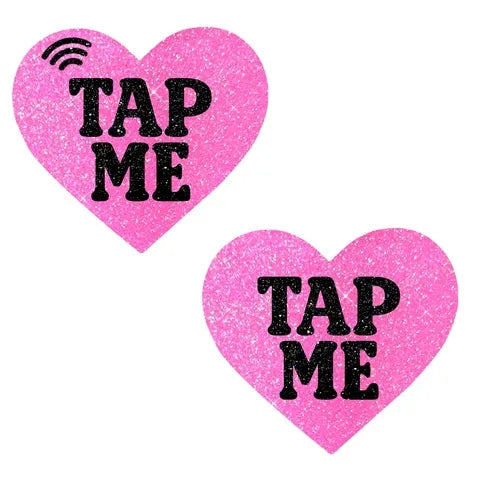 Tip Me Baby Smart NFC Pasties In Black or Pink Pink > Clothes > Pasties