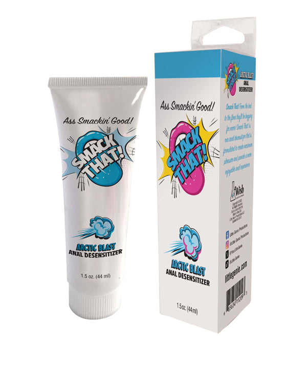 Smack That Anal Desensitiser Arctic Blast Cooling Anal Desensitiser 44 ml Tube Anal Lubricant