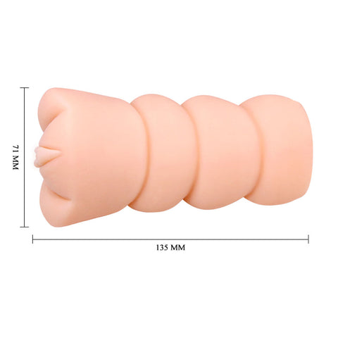Crazy Bull Vagina Stroker Realistic Skin Tone Strokers - Manual