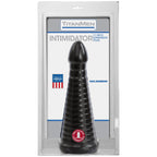 TitanMen Intimidator Black 11 Inch Ribbed Shaft Anal Toy