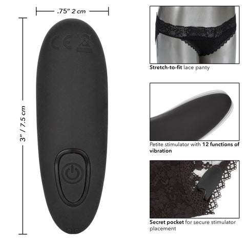 Remote Control Lace Panty Set With Vibrating Erotic Toy S M Panty Vibrators