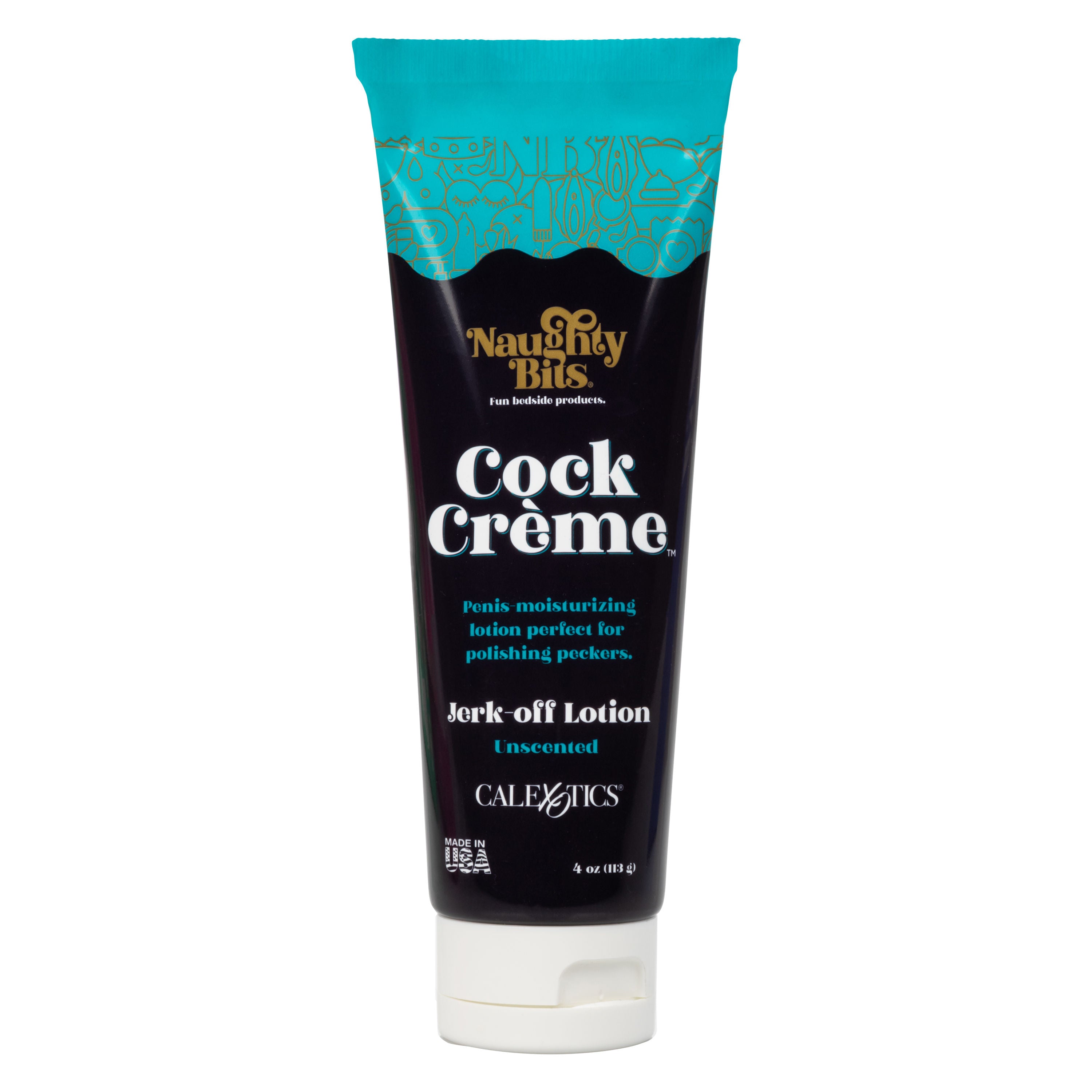 Naughty Bits Cock Creme Jerk-Off Lotion Moisturiser Bulk 4oz Masturbation Cream