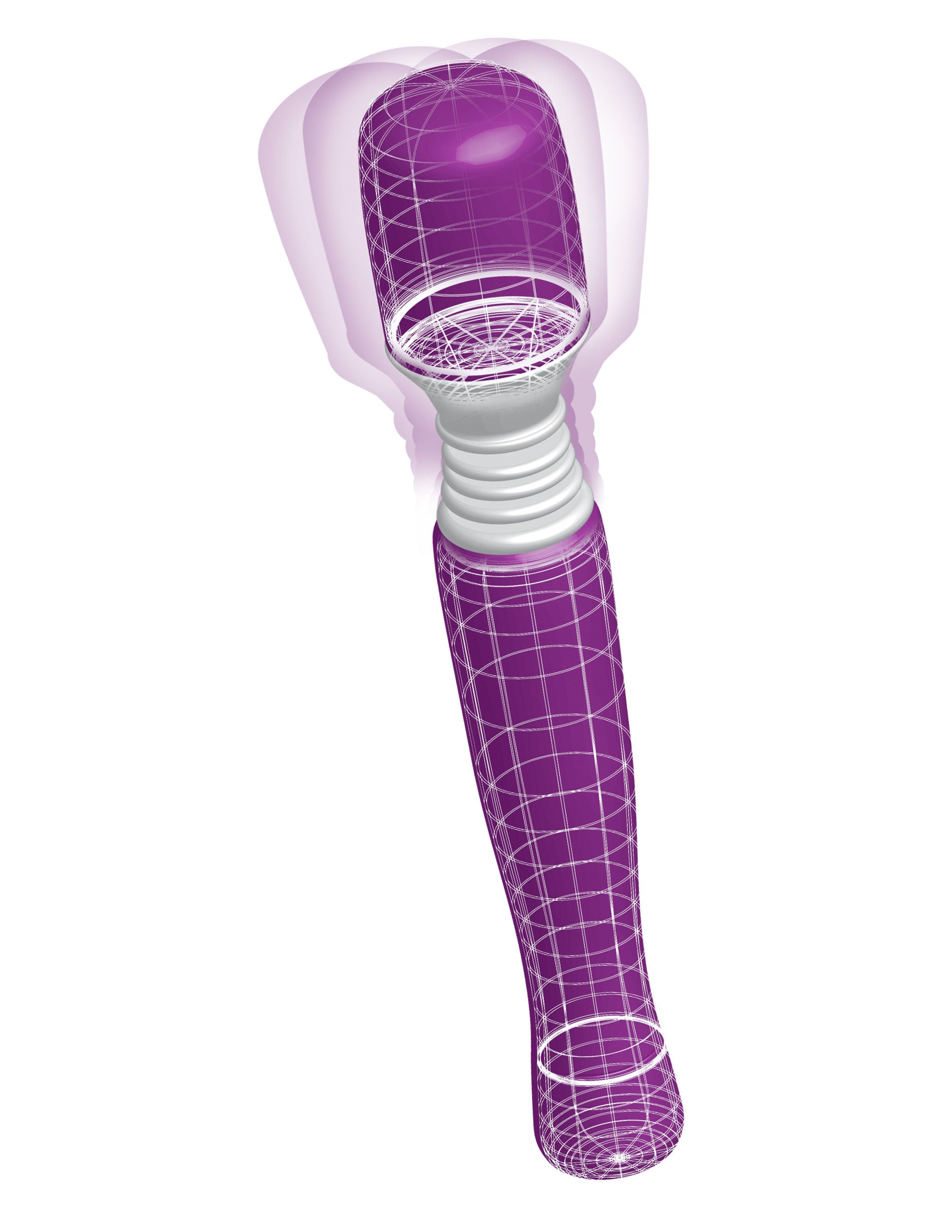 Mini Wanachi - Black Purple Electric Massager