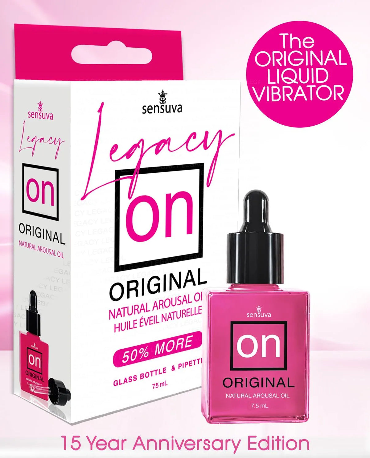 On Legacy Original Arousal Oil – Water-Based Intense Sensation Massage Oil Default Title > Essentials > Womens Enhancers