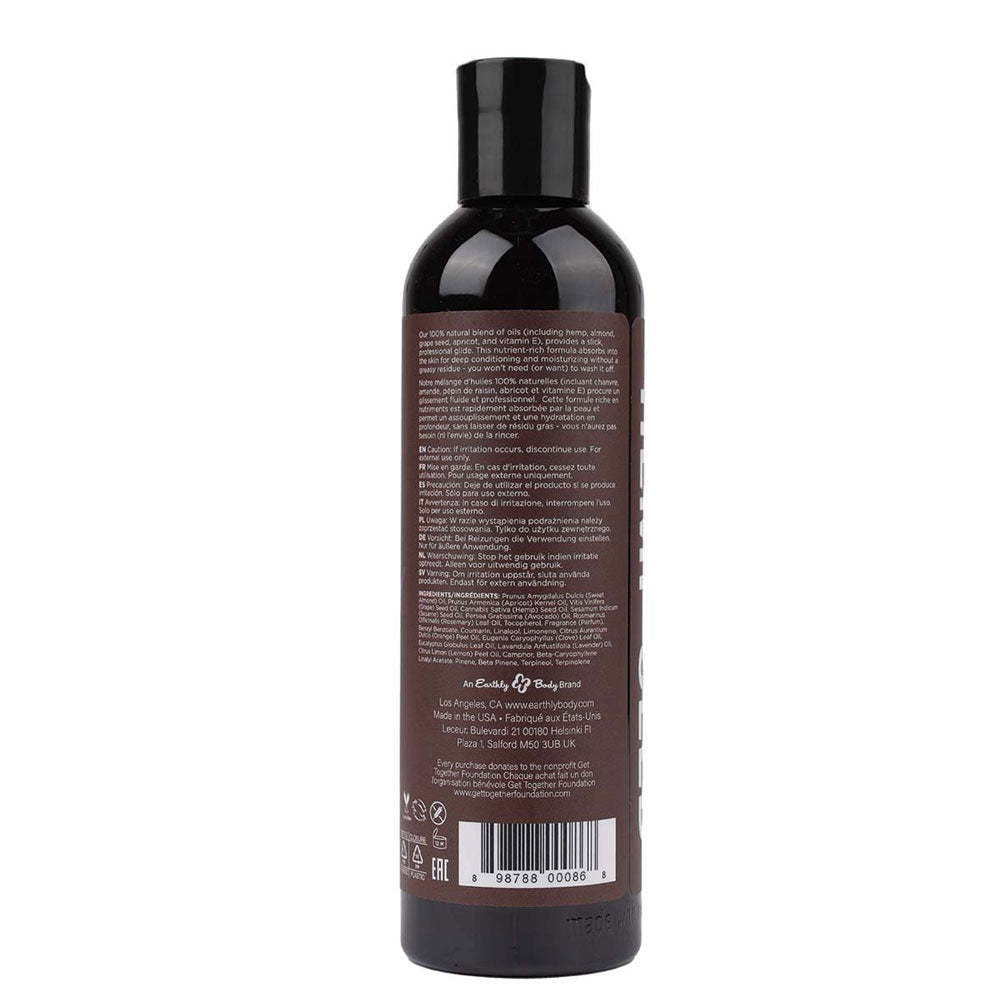 Hemp Seed Massage and Body Oil Lavender Scented 237ml Bottle > Essentials > Massage Oil