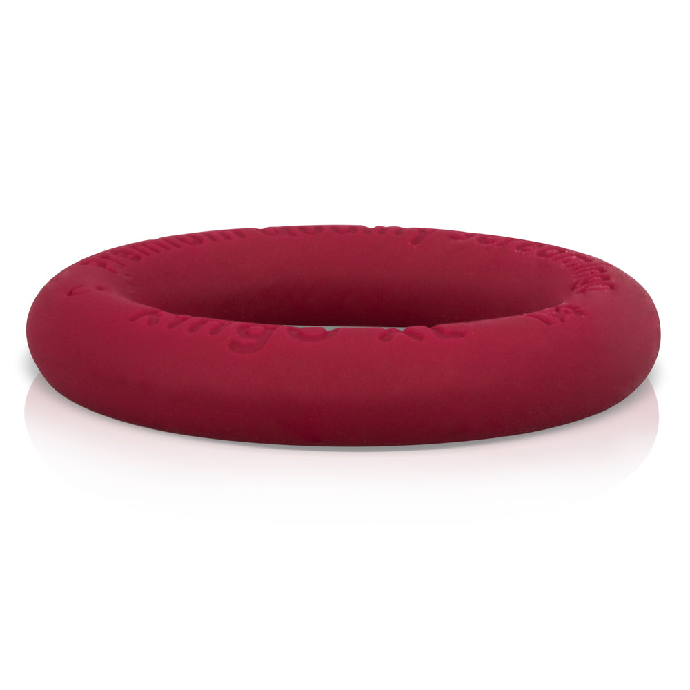 RingO XL Liquid Silicone Cock Ring in Black by Screaming O COCK RINGS