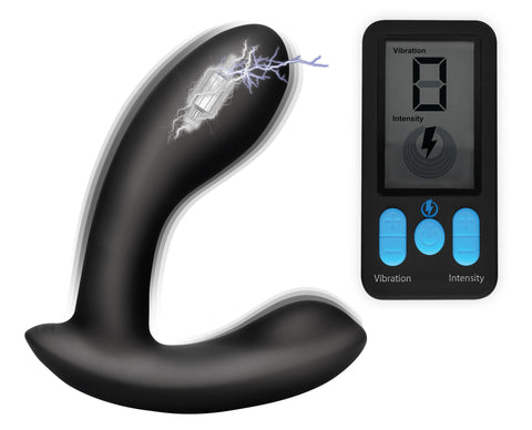 E-Stim Vibrating Prostate Massager for Intense Electro Play Prostate Tools