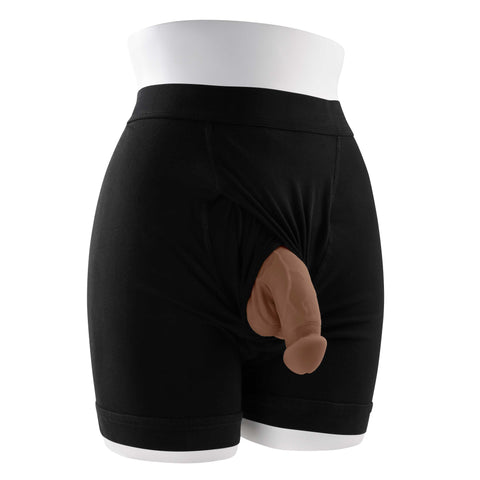 4 Inch Dark Packer for Realistic Feel and Comfortable Wear Packers