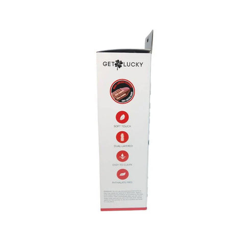 Real Skin 12 Inch Dual Layer Light Brown – Lifelike Dual Density Dildo > Dildos > Large Dildos