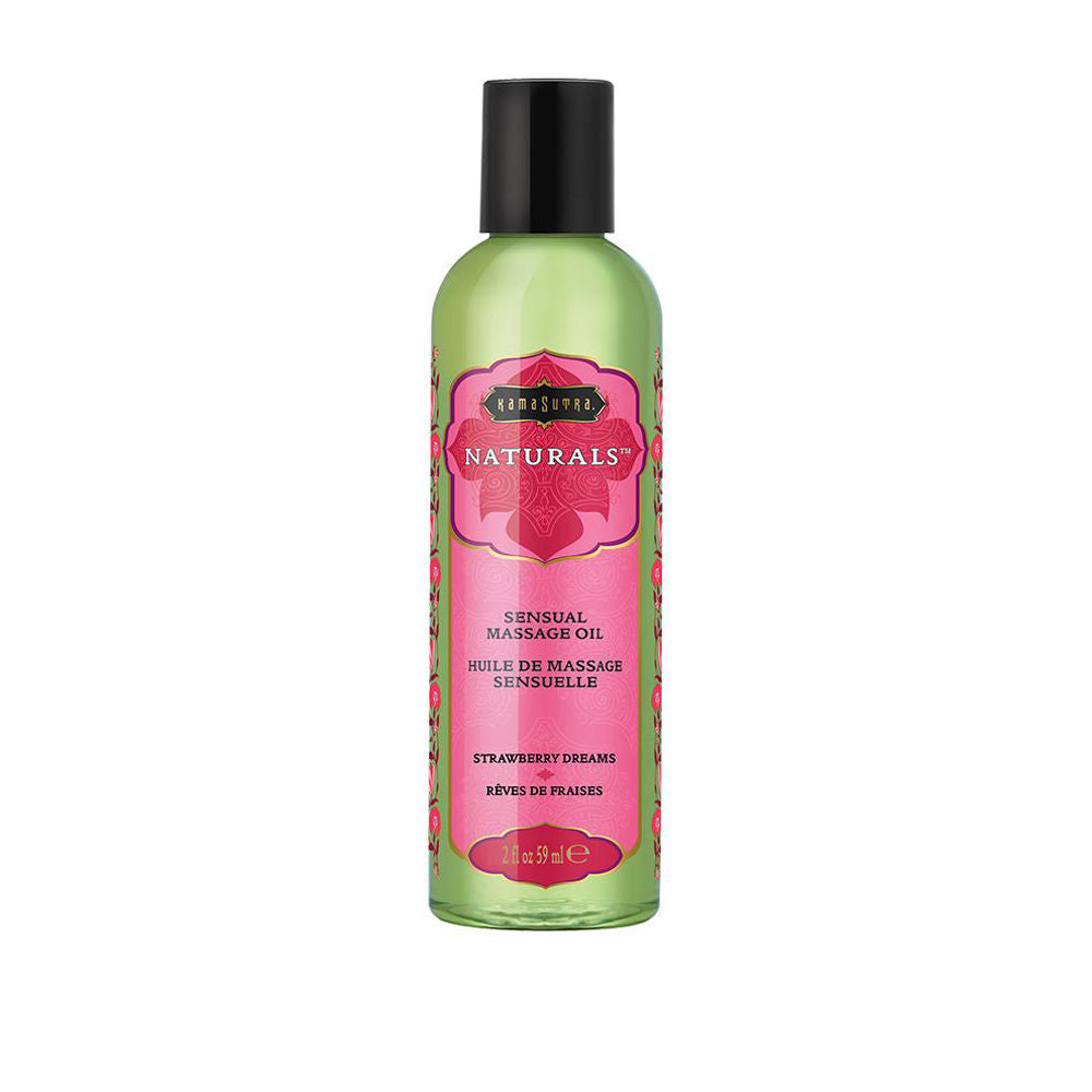 Kama Sutra Naturals Strawberry Dreams Massage Oil 2 Fl Oz Default Title Massage Oil