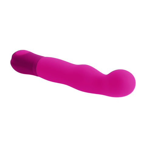 G Wow Pink G-Spot Vibrator with 7 Speeds and Flexible Tip