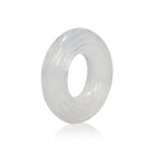 Premium Silicone Ring Large Clear 1.7 Inch Stretchy Support Enhancer > Cock Ring > Single