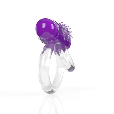Screaming O 4T DoubleO 6 Grape – Super-Powered Vibrating Double Ring Cock Rings Vibrating