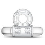 Stay Hard 10 Function Vibrating Bull Ring – Clear Vibrating Cock Ring Clear > Cock Ring > Vibrating