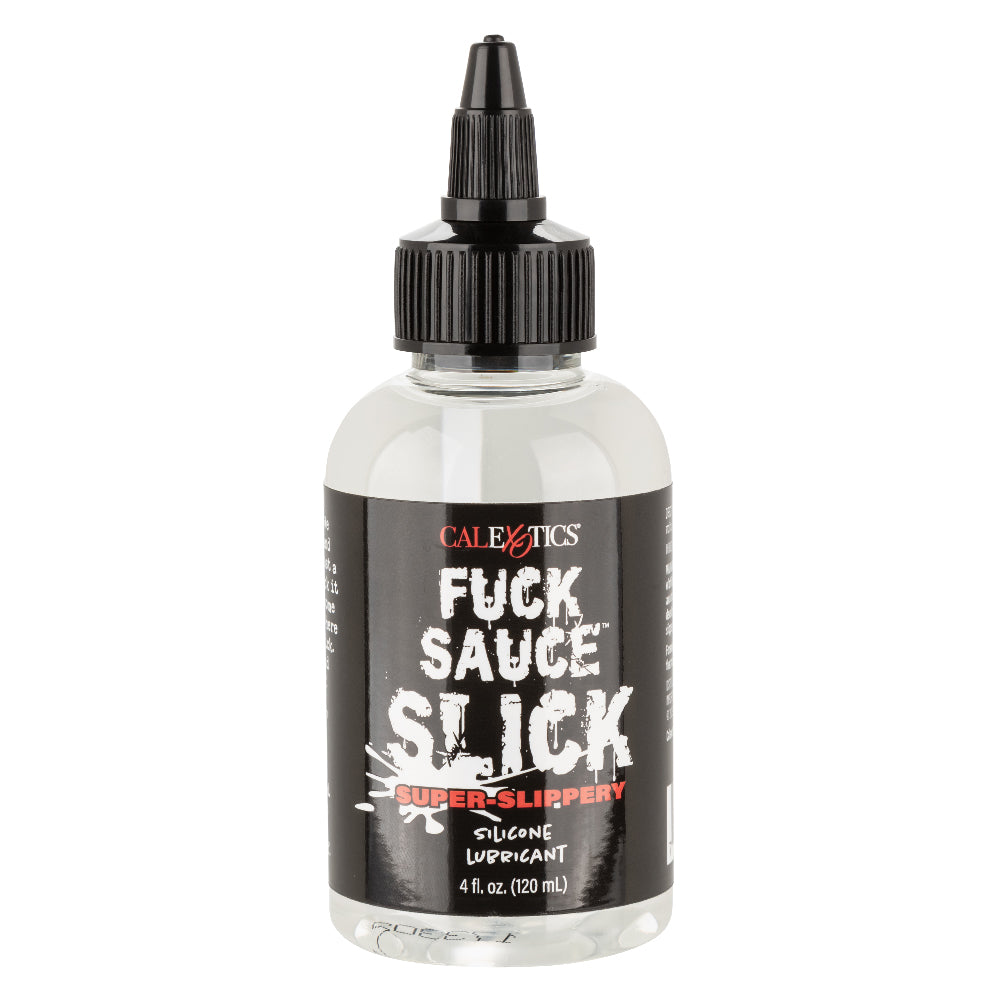 Fuck Sauce Slick Super Slippery Silicone Lubricant 4 fl. oz Clear Bottle > Lube > Silicone