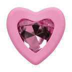 First Time Crystal Booty Duo (Heart-Shaped Crystals) – Decorative Butt Plugs Pink > Anal Range > Butt Plug Kits