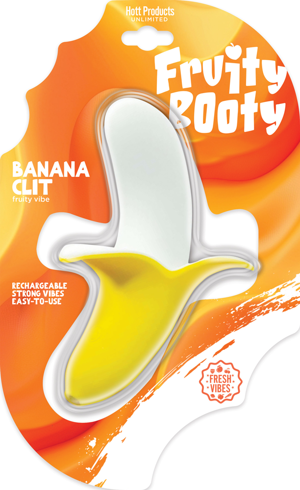 Fruity Booty Banana Clit Mini Vibe – Water-Resistant Portable Vibrator > Sex Toys For Ladies > Clitoral Vibrators and Stimulators