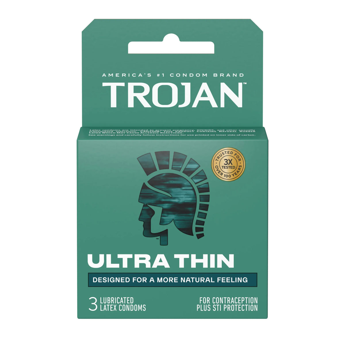 Trojan Sensitivity Ultra Thin Lubricated Condoms – 3 Pack Condoms > Essentials > Condoms