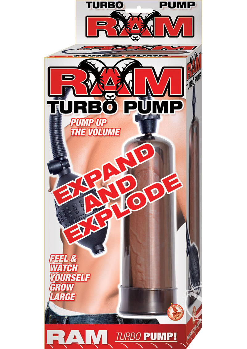 Ram Turbo Pump (Smoke) – 7 Inch Insertable Penis Pump Secondary image