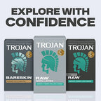Trojan Raw Non-Latex Condoms 10 Pack Ultra Thin Sensual > Essentials > Condoms > Non-Latex