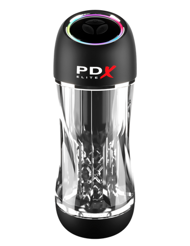 PDX Elite ViewTube Pro Suction Stroker Male Masturbation Toy > Sex Toys For Men > Masturbators > Vibrating