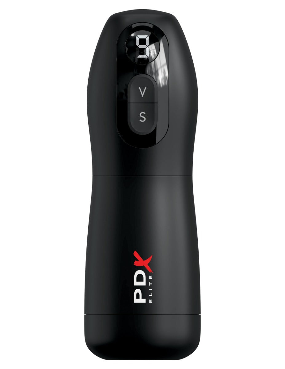 PDX Elite Suck O Matic – Suction and Vibration Stroker > Sex Toys For Men > Masturbators > Vibrating