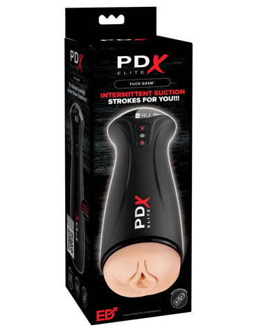 PDX Elite Fuck-Gasm (Light) – Powerful Suction and Vibration Stroker > Sex Toys For Men > Masturbators Premium