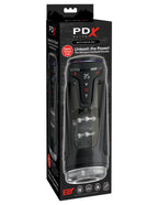 PDX Elite Moto-Bator Pro – USB Rechargeable Auto Stroker with Thrusting, Vibration, and Warming Functions > Sex Toys For Men > Masturbators Premium