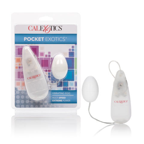 CalExotics Pocket Exotics Gold Vibrating Egg Adult Toy BULLETS