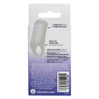 Basic Essentials Liquid Silicone Stimulation Enhancer Sleeve Clear > Sex Toys For Men > Penis Sleeves