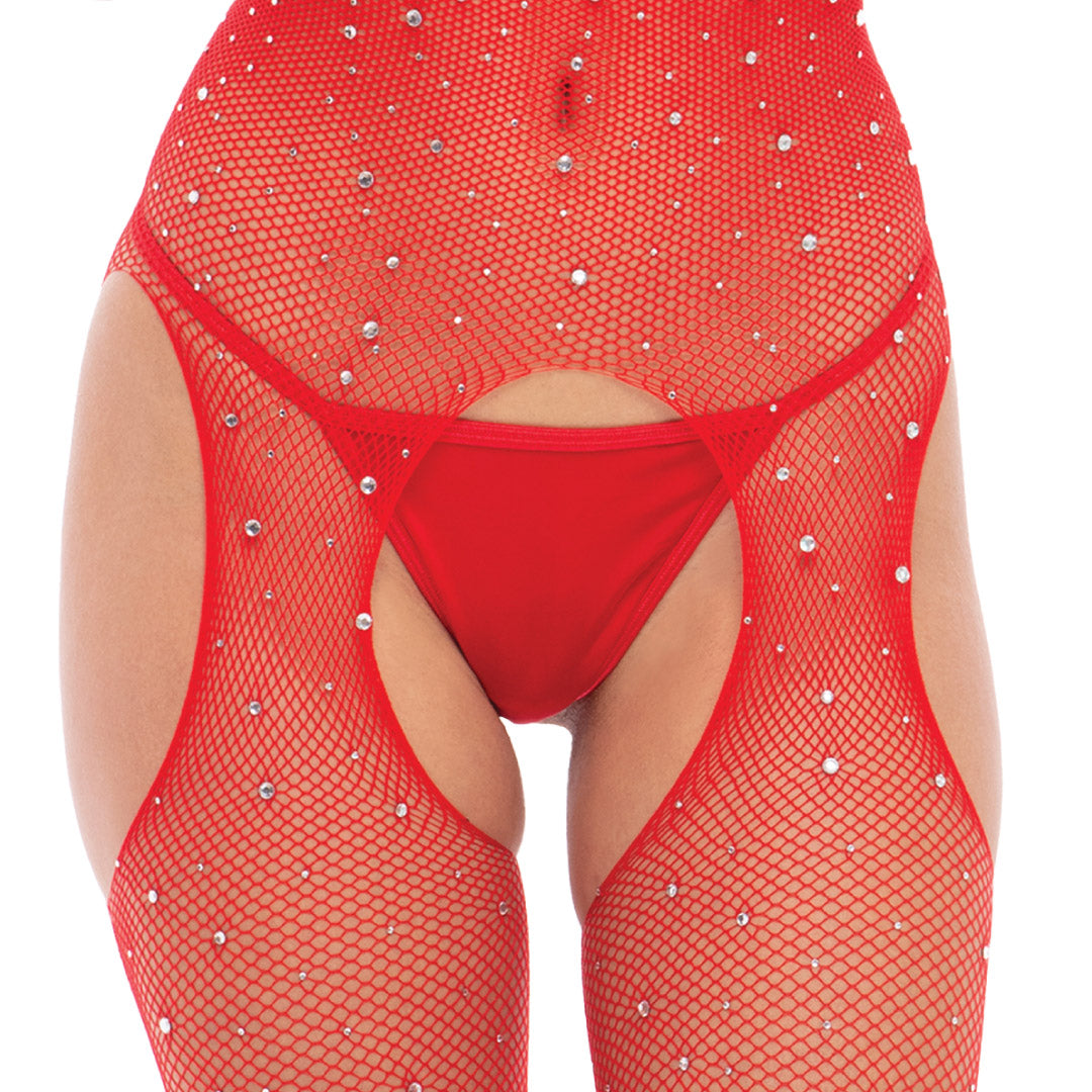 Sparkle Crotchless Bodystocking > Clothes > Bodies and Playsuits
