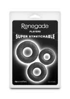 Renegade Players Silicone Cock Ring Set – Three Sizes > Cock Ring > Sets