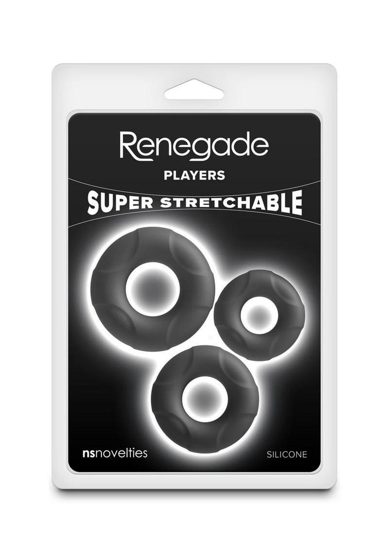 Renegade Players Silicone Cock Ring Set – Three Sizes > Cock Ring > Sets