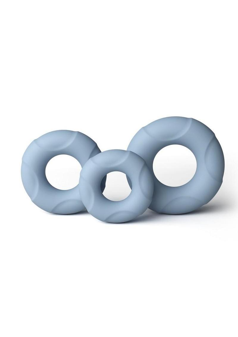 Renegade Players Three-Size Silicone Cock Ring Set > Cock Ring > Sets