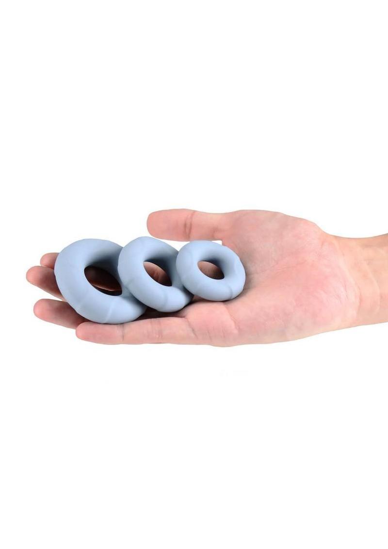 Renegade Players Three-Size Silicone Cock Ring Set > Cock Ring > Sets