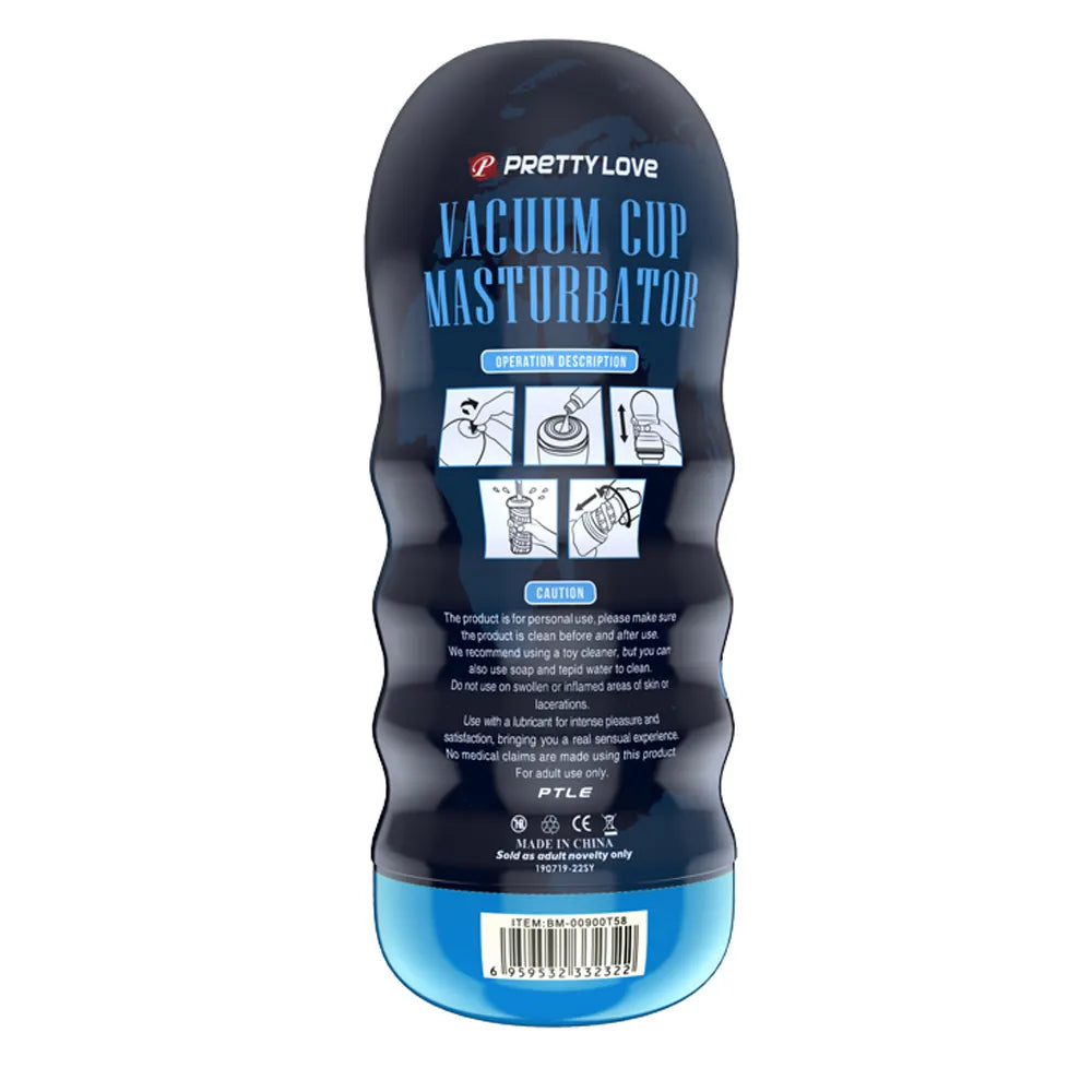 Pretty Love Vacuum Cup Masturbator Featuring Airflow Design > Sex Toys For Men > Masturbators Cup