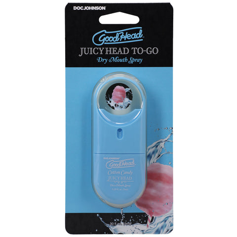 GoodHead Juicy Head Dry Mouth Spray Cotton Candy Flavor To-Go Default Title Oral Gels & Sprays