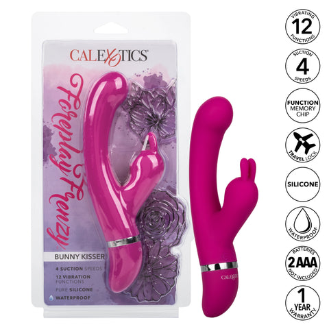 Foreplay Frenzy Bunny Kisser Vibrator VIBRATORS-RABBIT