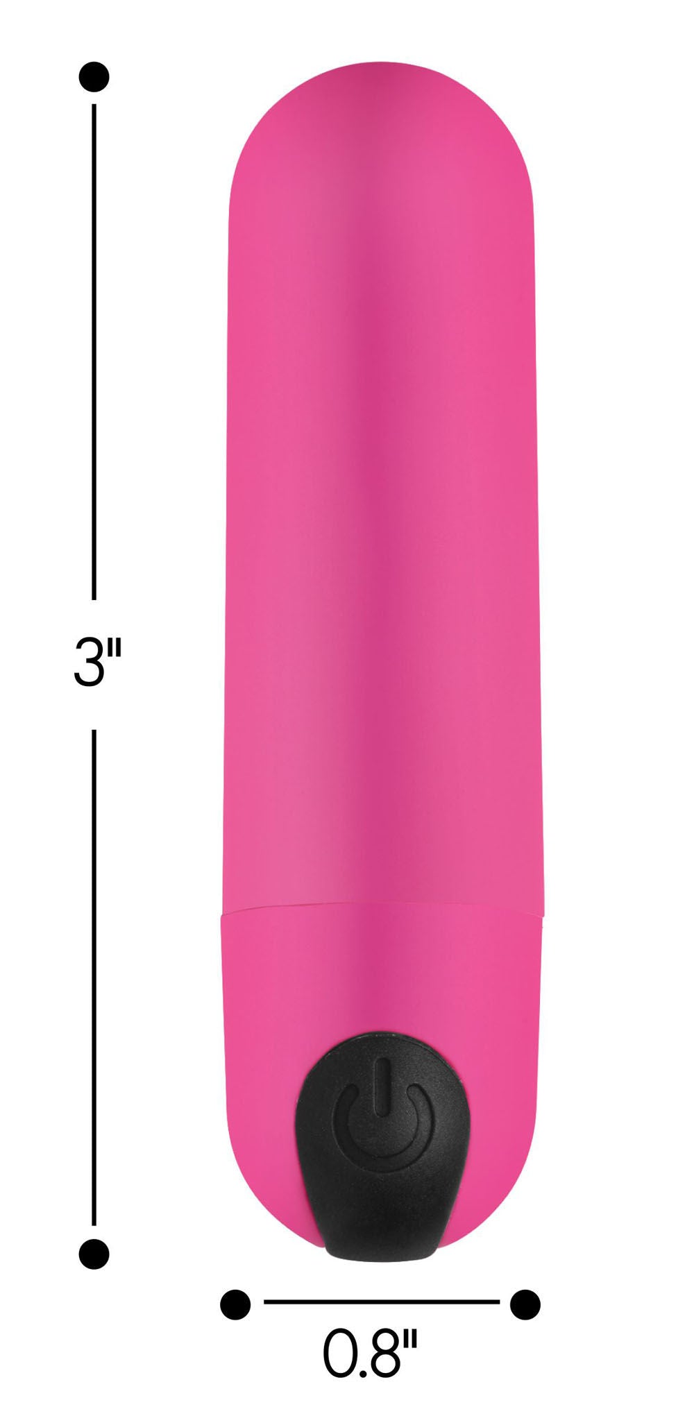 Bang Wireless Vibrating Bullet with Remote Control Black Sex Toy > Vibrators > Mini Vibrators