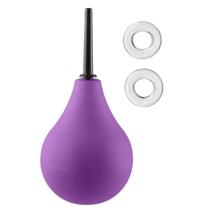 Cloud 9 Fresh and Deluxe Anal Enema Bulb With Soft Tip and C-Rings – 7.6oz Douche > Essentials > Douches Main image