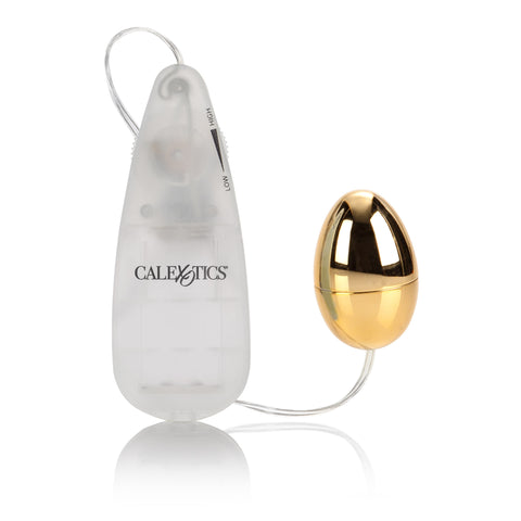 CalExotics Pocket Exotics Gold Vibrating Egg Adult Toy BULLETS